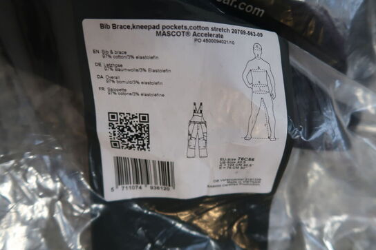 Mascot Hængselbukser med knælommer - Str. 76C56