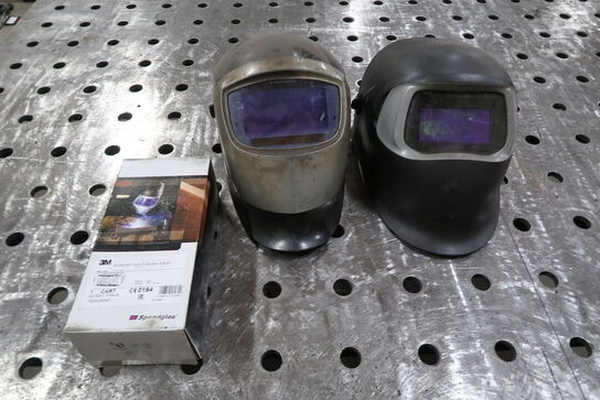 2 stk. Svejsehjelme 3M speedglas 