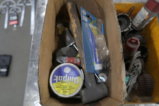 Diverse værktøj, bor m.m. 