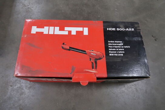 Akku Injektionspistoler, Hilti HDE 500-A22