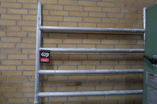 2 stk. Jumbo Ramme 1 m til JUMBO Rullestillads