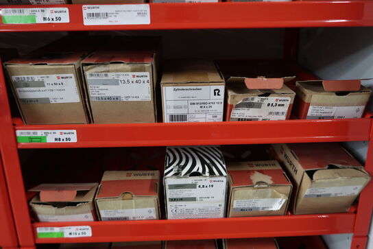 Kæmpe parti Würth bolte, møtrikker m.m. 