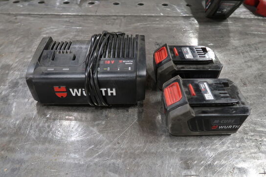 Akku vinkelsliber, Würth AWS 18-125 P COMPACT