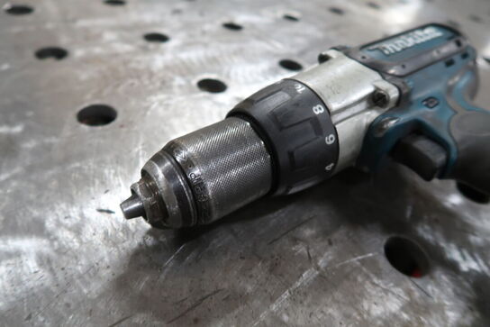 Akku slag bore-/skruemaskine, Makita BHP451