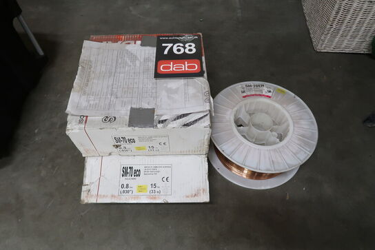 3 ruller Svejsetråd Hyundai SM-70 15 kg