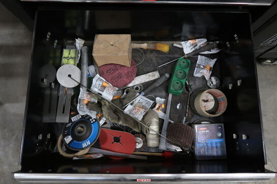 Værktøjsvogn, STW - med indhold 