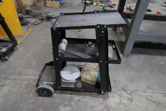3 stk. understel på hjul til svejsere