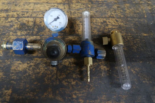 Reduktionsventil Argon med Flowmeter