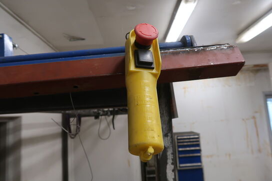 Stativ + svingarm med elhejs 