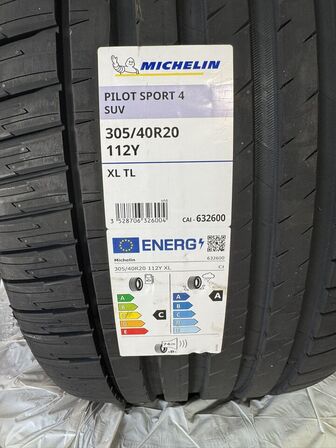 4 stk. MICHELIN PILOT SPORT 4 SUV
