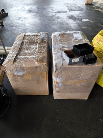 12 tomme fødevaregodkendte dunke (ubrugte)