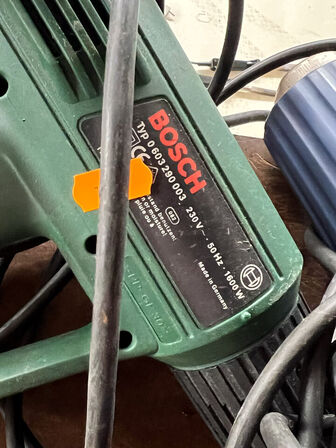2 stk. varmepistoler BOSCH & CROMAG