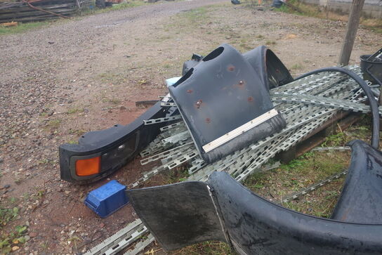 Div. stålemner, forkofanger MAN m.v.