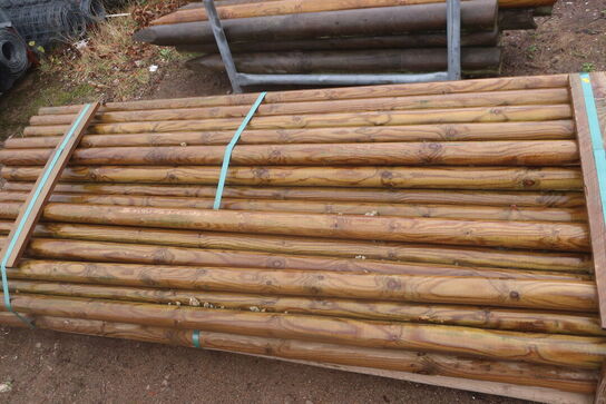 Træbarrel m. hegnspæle