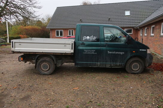 Ladbil/mandskabsvogn VW Transporter 2,5 TDI 4MOTION