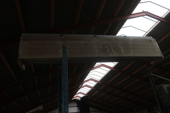 Portfag alu inkl. fjedre (obs: skal løftes ned af køber)