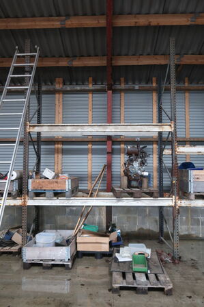 3 fag pallereoler (uden indhold)