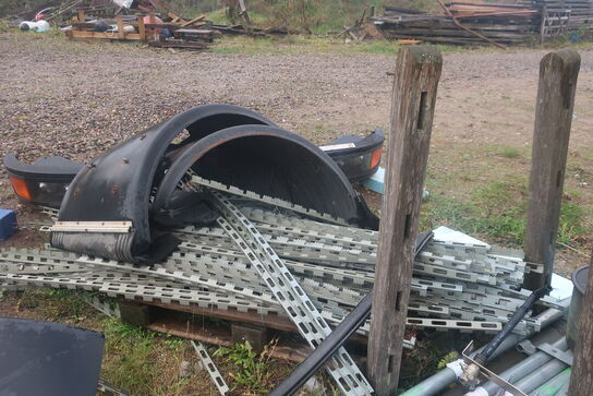 Div. stålemner, forkofanger MAN m.v.