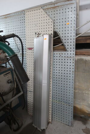 Perforerede plader og stige