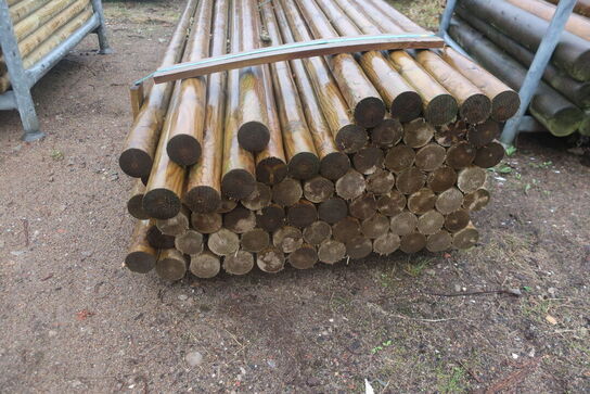 Træbarrel m. hegnspæle