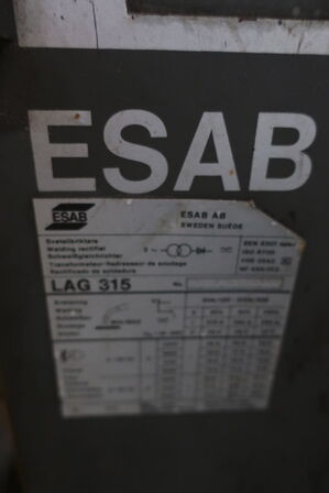 Svejseværk ESAB LAG 315