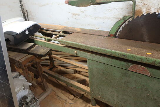 Bordrundsav/savværksmaskine 
