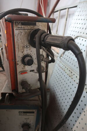 Svejseværk AGA MIG 200B m. CW6B top