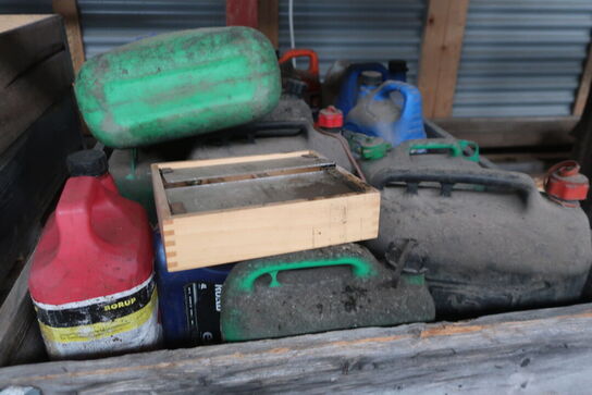 Div. indhold i paller og pallebur