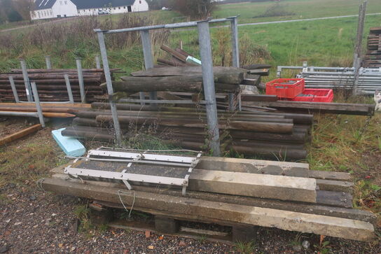 Betonelementer, barrel m.v. (se billeder)