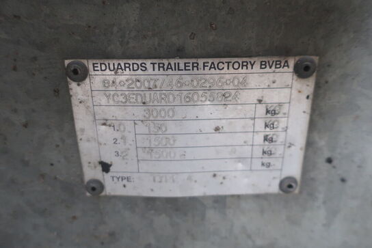 Trailer EDUARD 4020-3000 Multi 3.000 kg