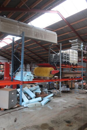 4 fag pallereoler (uden indhold)