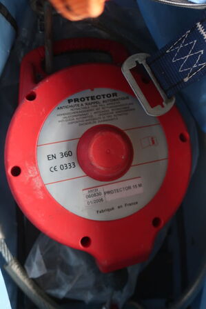 Taske med faldsikring