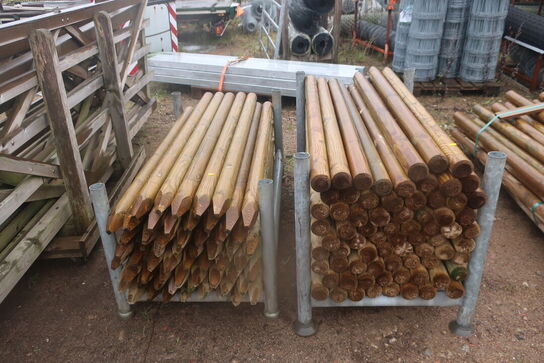 2 stk. barrel m. hegnspæle