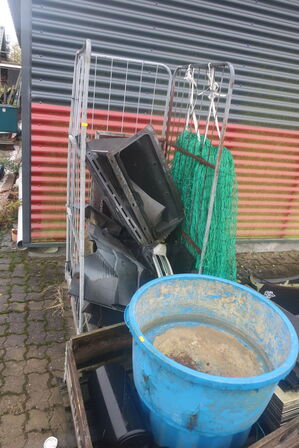 Div. hydraulik, hegn m.v. (se billeder)