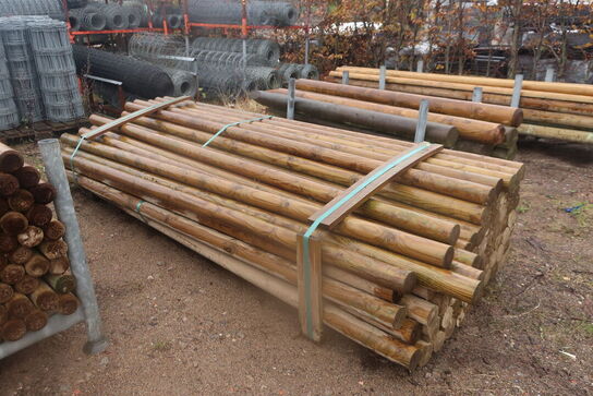 Træbarrel m. hegnspæle