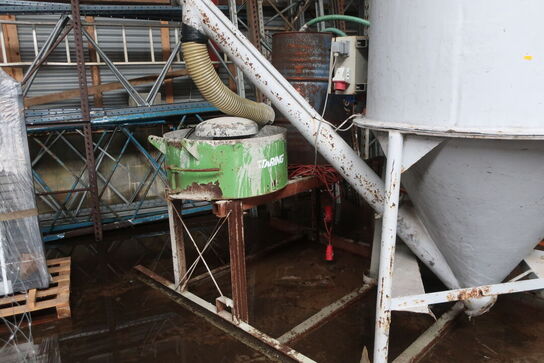 Mørtelsilo m. tvangsblander