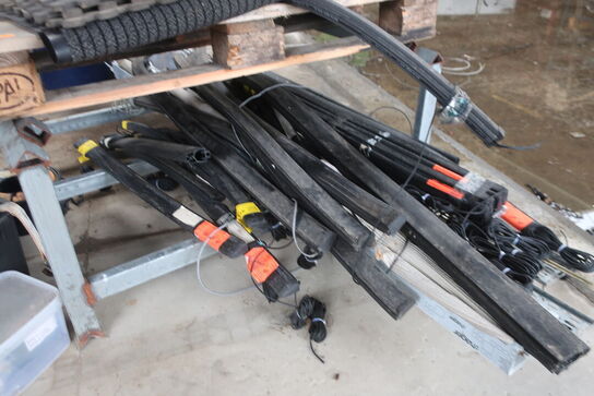 Kabel, gummistop m.v.