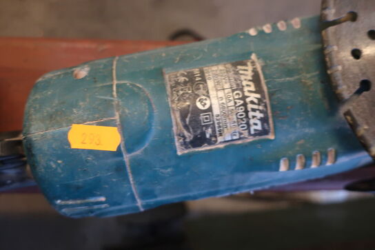 2 stk. vinkelslibere BOSCH & MAKITA