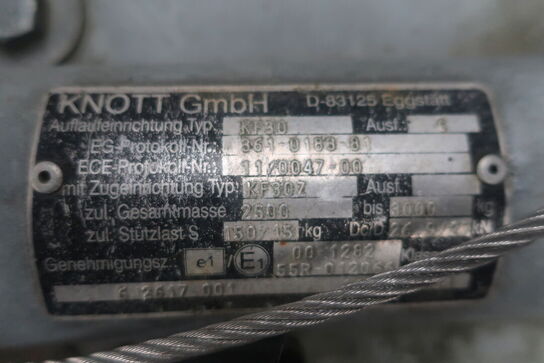 Trailer EDUARD 4020-3000 Multi 3.000 kg