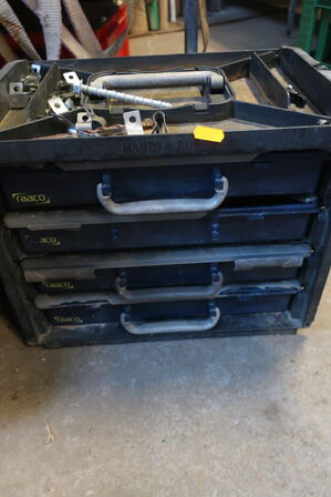 Dieselvarmekanon MASTER samt RAACO sortimentskasse