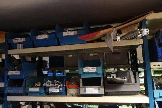 3 fag reoler inkl. indhold (se billeder)