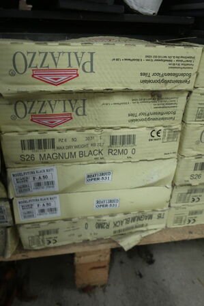 Fliser PALAZZO sort mat/sort