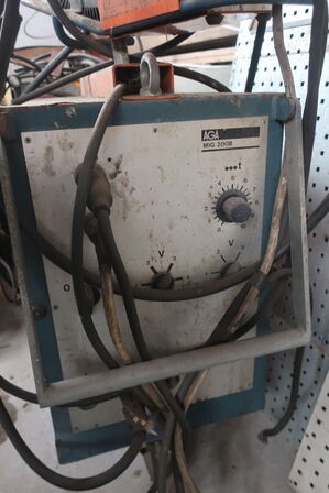 Svejseværk AGA MIG 200B m. CW6B top