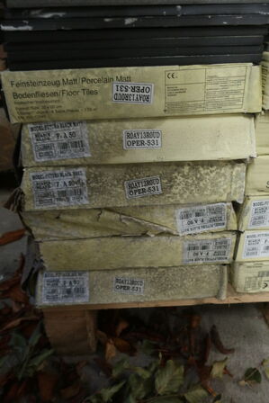 Fliser PALAZZO sort mat/sort