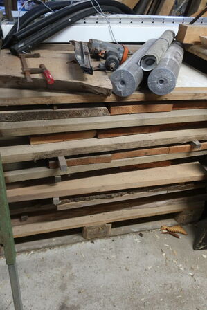Div. træplanker og stykker