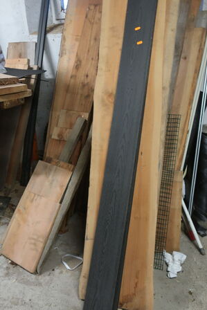 Div. træplanker og stykker