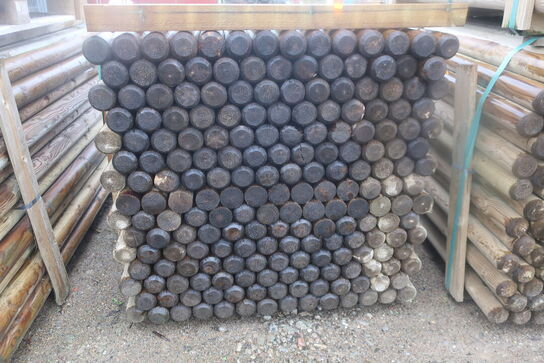 Træbarrel m. hegnspæle