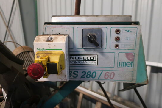 Båndsav IMET BS 280/60 m. rullerbaner