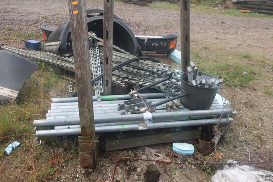 Div. stålemner, forkofanger MAN m.v.