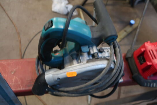 Dyksav MAKITA SP6000 + 2 stk. skæreskinner/land 